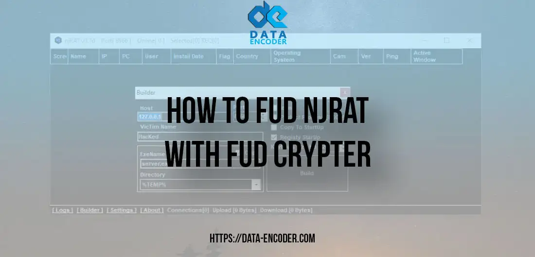 How to FUD njRAT with FUD crypter?
