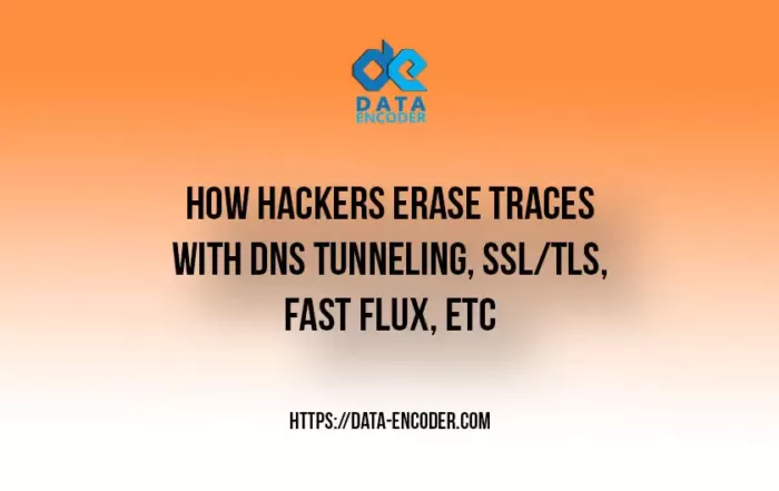 Hackers erase traces with DNS Tunneling SSL/TLS Fast Flux DGAs IP spoofing and port hopping